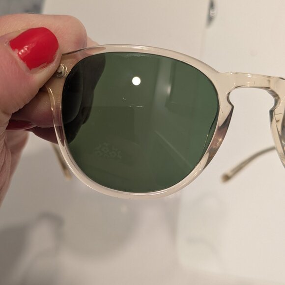 Garrett Leighton Hampton Sun Champagne Sunglasses - Picture 4 of 7
